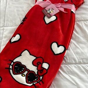 Hello Kitty Red 60 x 70” Throw